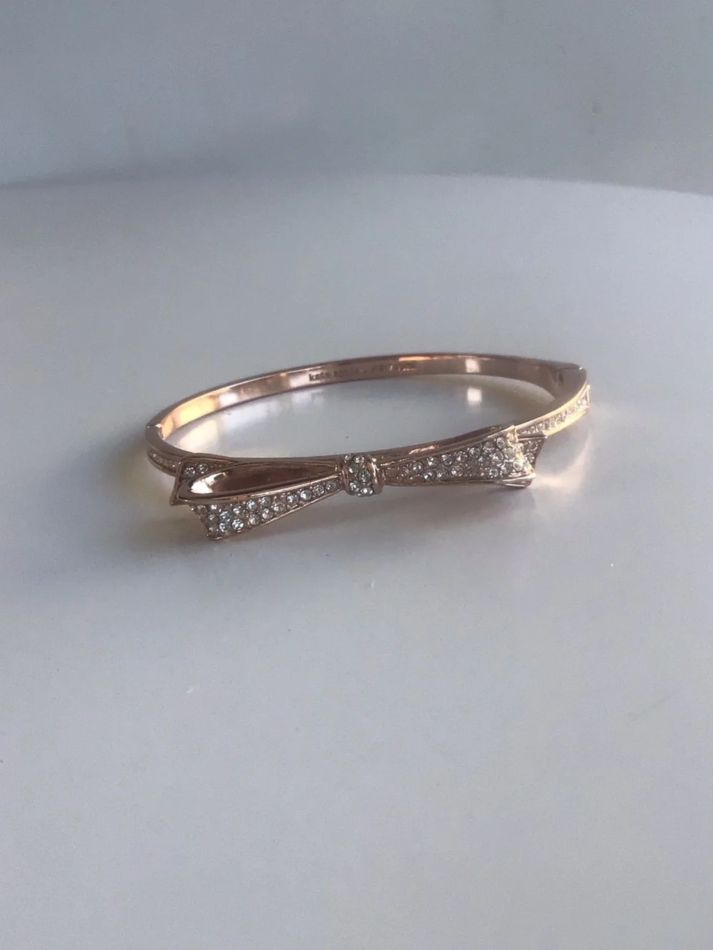 Kate Spade crystal rhinestones jewel bow bracelet